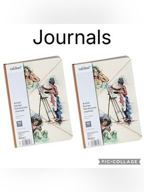 (2) Caliber Artist Series Hardcover Journal